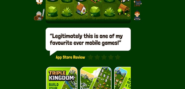 Triple Kingdom Testimonials Grid Preview