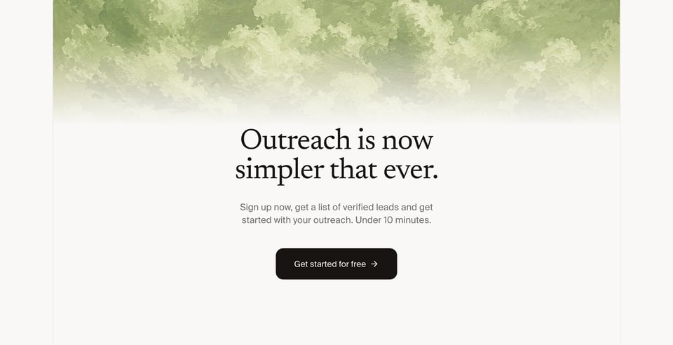 Call-To-Action Footer section on Leedlime section design