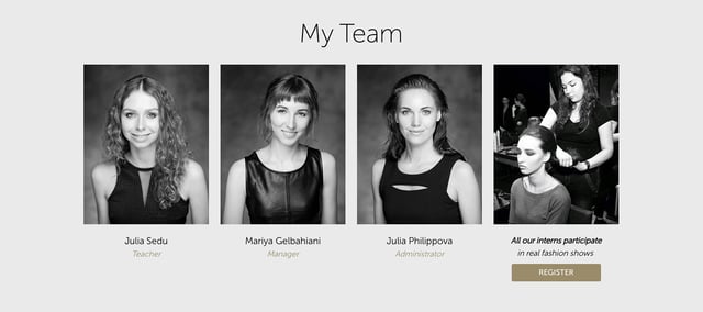 Hudozhnikova Fashion Hair School Team Preview