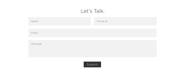 Adrian Cabrero Contact Form Preview