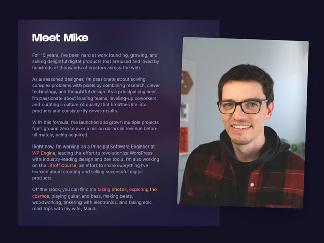 Mike McAlister Biography Preview