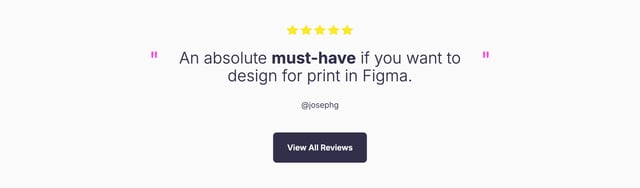 Print for Figma Testimonial Tweets Preview