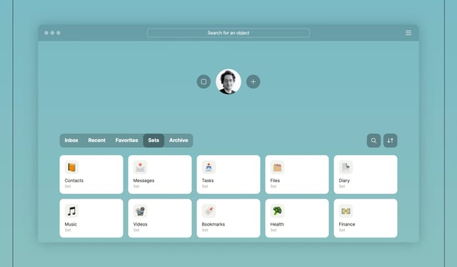 Anytype Screenshots Section