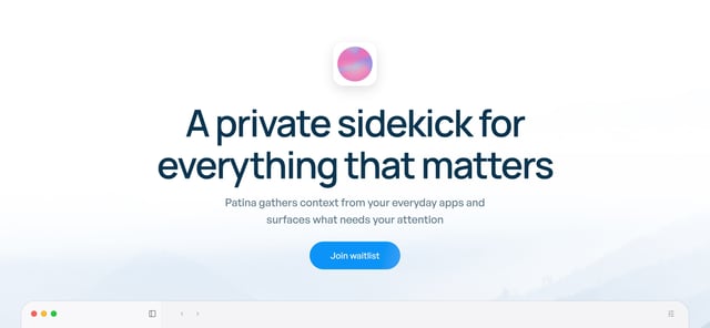 Patina Call-To-Action Section