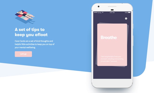 Care Cards Device Mockup Preview