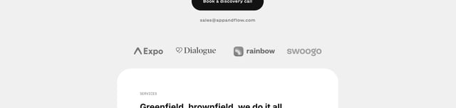 App&Flow Client Logo Row Preview