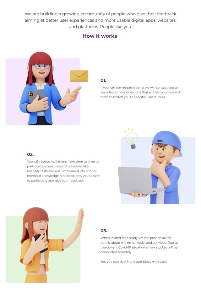Research Panel How It Works Preview