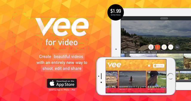 Vee for Video Device Mockup Preview