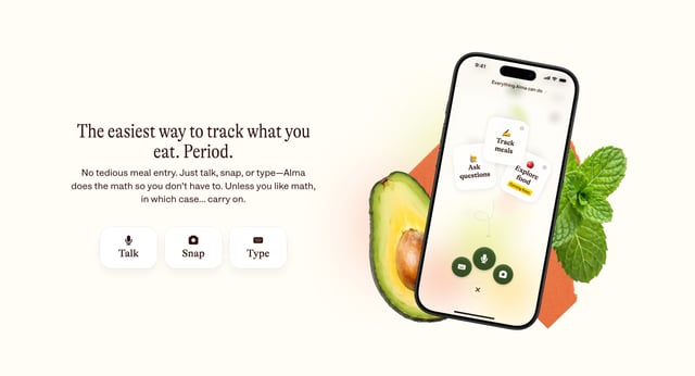 Alma Device Mockup Section