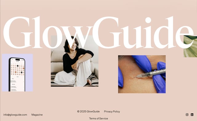 GlowGuide Big Footer Preview