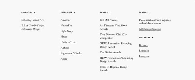 Jiwon Chong Client Name List Preview