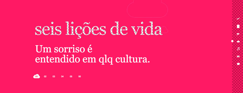 Timeline section on #voltaportuga section design