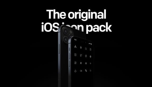 iOS Icons by Traf Device Mockup Preview