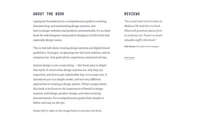 Laying The Foundations Testimonial Slider Preview