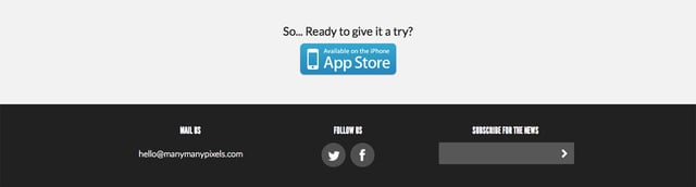 iTrackMyTime iPhone App Newsletter Section