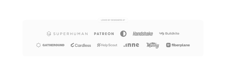 Customer Employer Logos section on Campsite section design