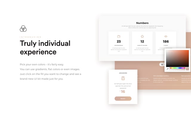 Base UI Framework Infographics Preview