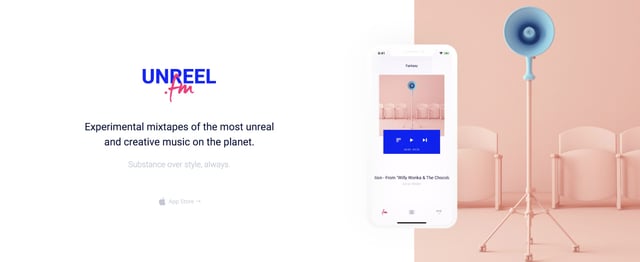 Unreel.fm Screenshots Preview