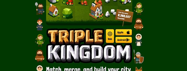 Triple Kingdom Call-To-Action Hero Preview