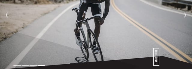 Leader Bikes x Undefeated racing team Scroll Hint Section