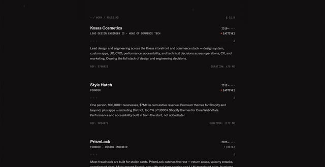 Jonathan Moore Timeline Preview