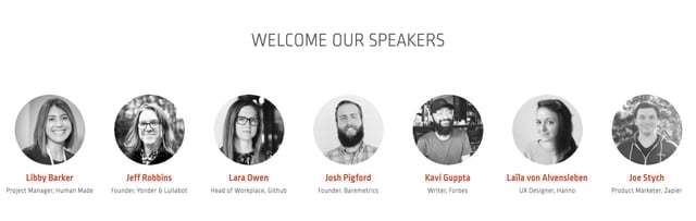 Out Of Office Speaker List Preview