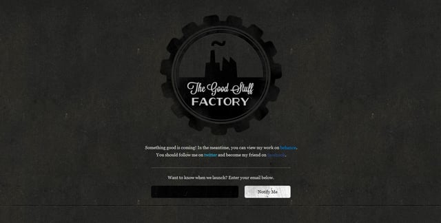 The Good Stuff Factory Lead Capture Preview