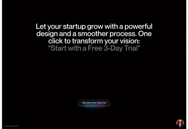 Glow Team Call-To-Action Preview