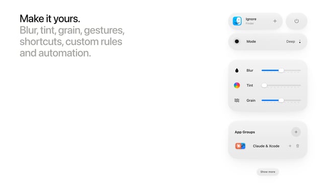 Features section