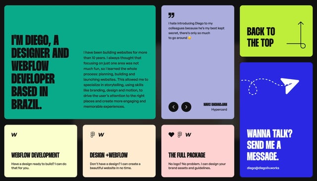Diego Bento Grid - Features Preview