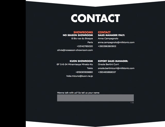 Tramp Trousers Contact Form Preview