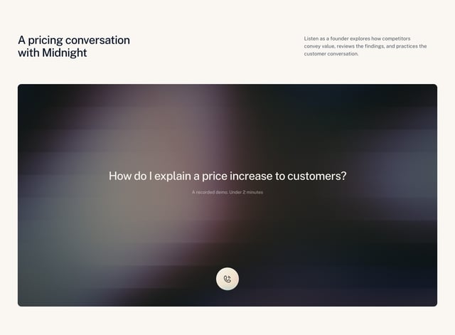 Looping Product Demo section