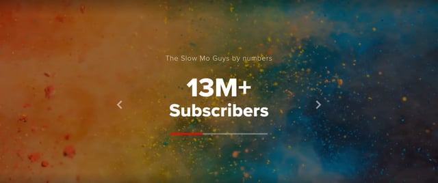The Slow Mo Guys Metrics Preview