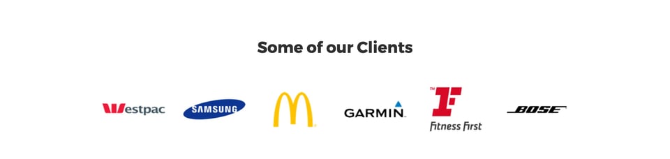 Client Logo Row section on Jacloc section design