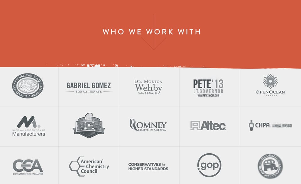 Client Logo Grid section on Poolhouse section design