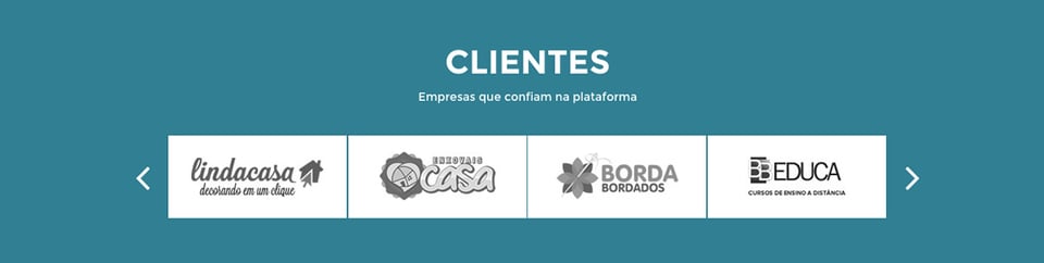 Client Logo Row section on Bubb.Store section design