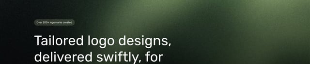 Logomark Eyebrow Text Preview