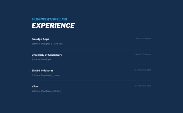 Regan Gully Timeline Preview