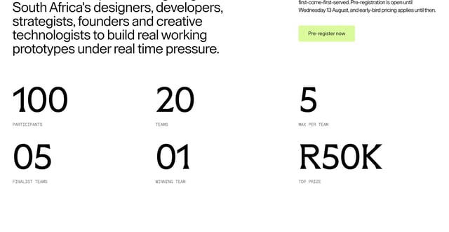 Builders Table Metrics Preview