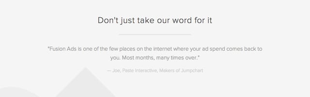 Fusion Ads Testimonials Preview