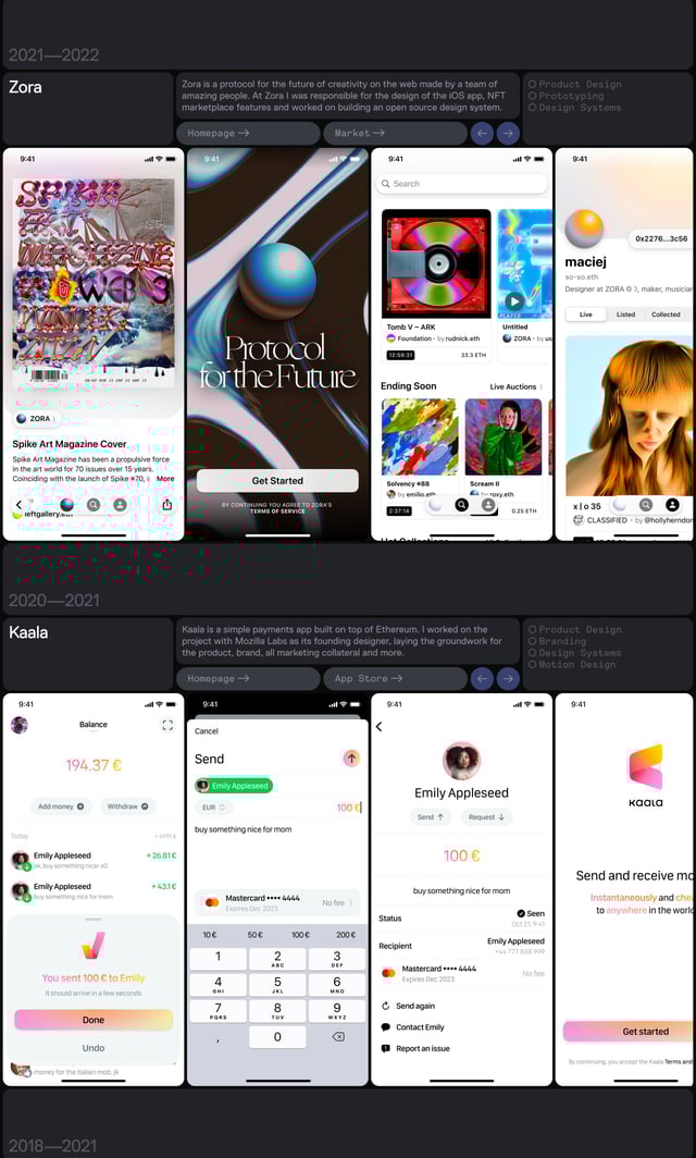 Maciej Zadykowicz Timeline Preview
