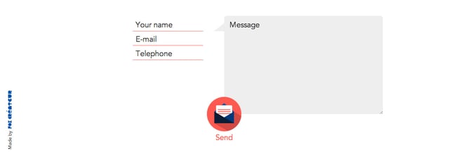Beaconia Contact Form Preview