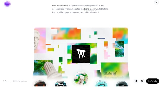 Portfolio section