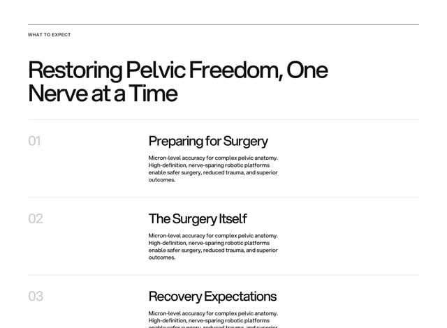 Neuropelvic Surgery How It Works Preview