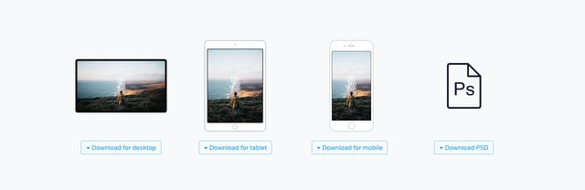 Meet the new 500px Device Mockup Preview
