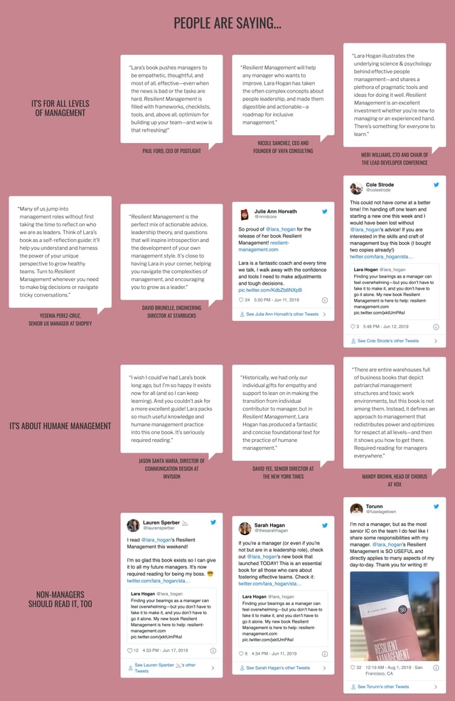 Resilient Management Testimonials Preview