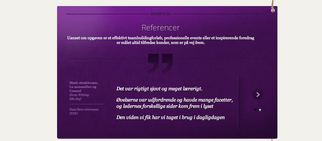 Teamfactory DK Testimonial Slider Preview