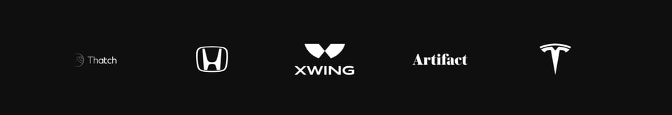 Client Logo Row section on Arcade Labs – Brand Sprint section design