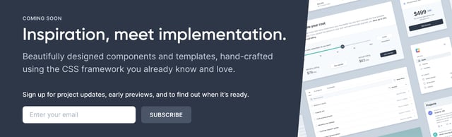 Tailwind UI Newsletter Preview