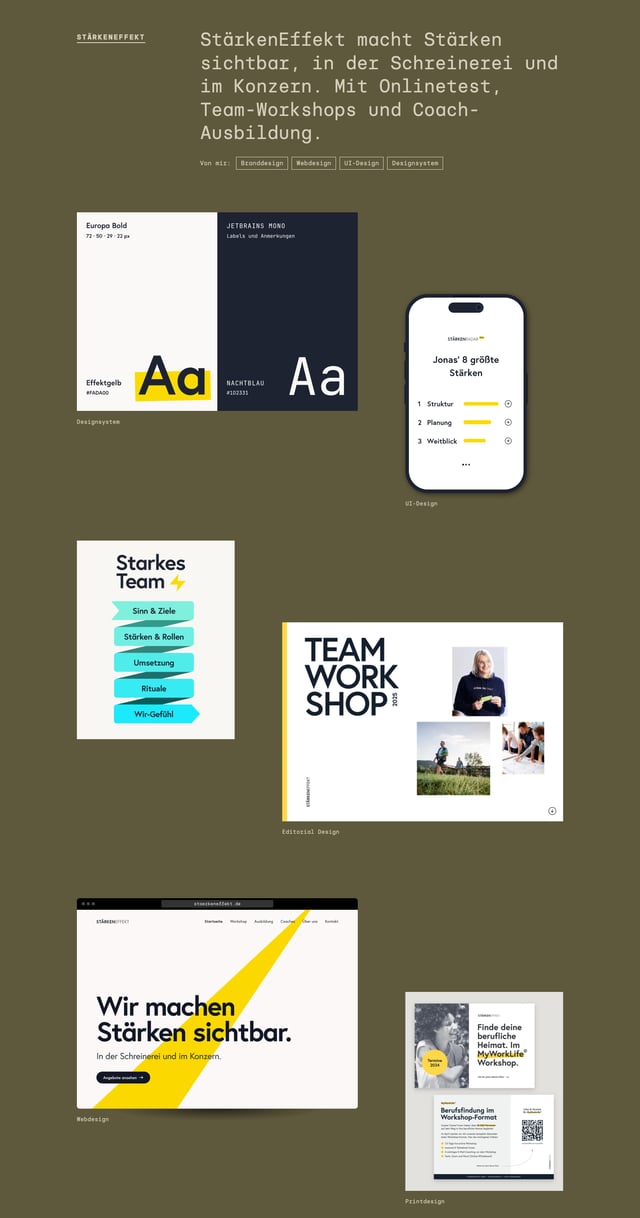 Bento Grid - Portfolio section